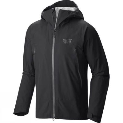 Chaquetas Mountain Hardwear Quasar Lite Hombre Negras - Chile ENL426371